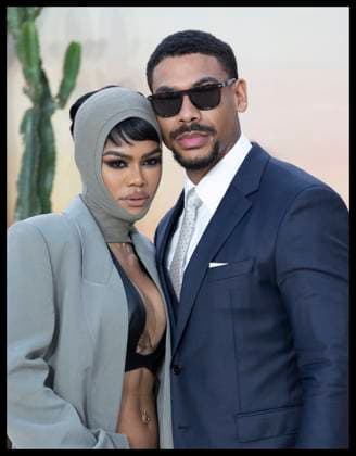 . 16 09 2025. London, United Kingdom. Teyana Taylor and Aaron Pierre arriving at the One Battle After Another premiere in London.  xStephenxLockx xi-Imagesx IIM-26234-0027