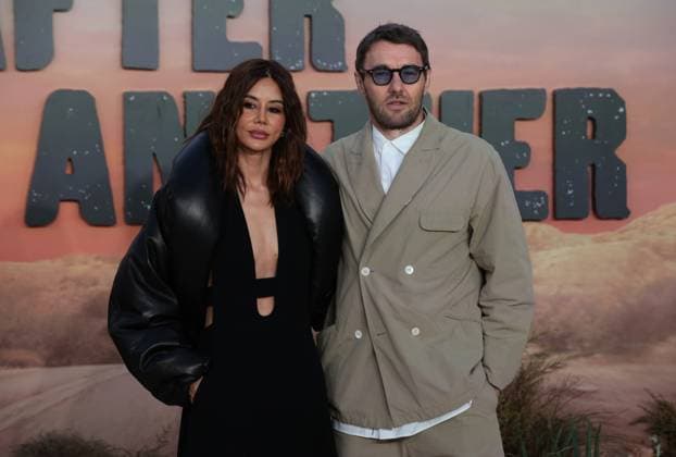 One Battle After Another film premiere at The Odeon Leicester Square in London, UK, on 16th September 2025 Christine Centenera and Joel Edgerton at One Battle After Another film premiere at The Odeon Leicester Square in London, UK, on 16th September 2025, Credit:James Shaw Avalon UNITED KINGDOM, LONDON, London  Copyright: xJamesxShawx xAvalonx 1037915962