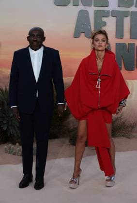 One Battle After Another film premiere at The Odeon Leicester Square in London, UK, on 16th September 2025 Edward Enninful and Natasha Poonawalla at One Battle After Another film premiere at The Odeon Leicester Square in London, UK, on 16th September 2025, Credit:James Shaw Avalon UNITED KINGDOM, LONDON, London  Copyright: xJamesxShawx xAvalonx 1037916061