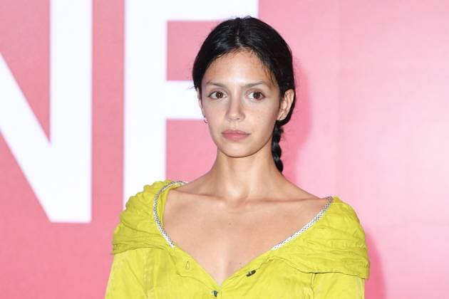 Classe Moyenne Premiere Noee Abita attending the Classe Moyenne Premiere at the Pathe Palace cinema in Paris, France on September 16, 2025. Photo by Aurore Marechal ABACAPRESS.COM Paris France  Copyright: xMarechalxAurore ABACAx