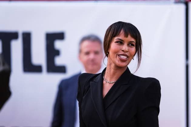 London Premiere of One Battle After Another on Tuesday 16 September 2025 Sabrina Dhowre seen at the London Premiere of One Battle After Another on Tuesday 16 September 2025 at ODEON LUXE Leicester Square, London. ., Credit:Julie Edwards Avalon  Copyright: xJuliexEdwardsx xAvalonx 1037920709