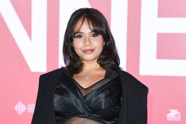 Classe Moyenne Premiere Mahia Zrouki attending the Classe Moyenne Premiere at the Pathe Palace cinema in Paris, France on September 16, 2025. Photo by Aurore Marechal ABACAPRESS.COM Paris France  Copyright: xMarechalxAurore ABACAx