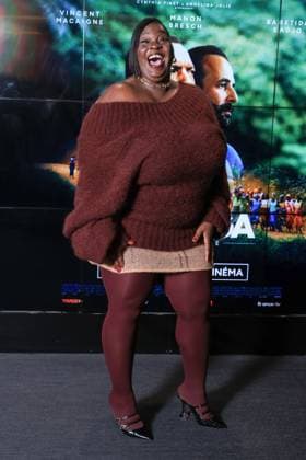 Muganga Premiere - Paris Déborah Lukumuena attends the photocall for the premiere of Muganga held at the UGC Les Halles in Paris, France on September 16, 2025. Photo by David Boyer ABACAPRESS.COM Paris France  Copyright: xBoyerxDavid ABACAx