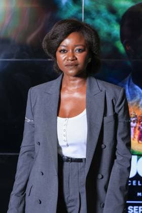 Muganga Premiere - Paris Babetida Sadjo attends the photocall for the premiere of Muganga held at the UGC Les Halles in Paris, France on September 16, 2025. Photo by David Boyer ABACAPRESS.COM Paris France  Copyright: xBoyerxDavid ABACAx