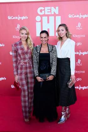 Gen H: Icons of a Generation Awards red carpet Chiara Borbon Dos Sicilias, Carolina Borbon Dos Sicilias, Ines Sastre attends Gen H: Icons of a Generation Awards red carpet at Hipodromo de la Zarzuela on September 16, 2025 in Madrid, Spain Photo by IMAGO MPG Madrid Hipodromo de la Zarzuela Madrid Spain  Copyright: xMPGx