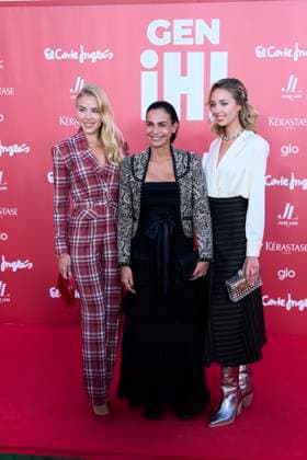 Gen H: Icons of a Generation Awards red carpet Chiara Borbon Dos Sicilias, Carolina Borbon Dos Sicilias, Ines Sastre attends Gen H: Icons of a Generation Awards red carpet at Hipodromo de la Zarzuela on September 16, 2025 in Madrid, Spain Photo by IMAGO MPG Madrid Hipodromo de la Zarzuela Madrid Spain  Copyright: xMPGx