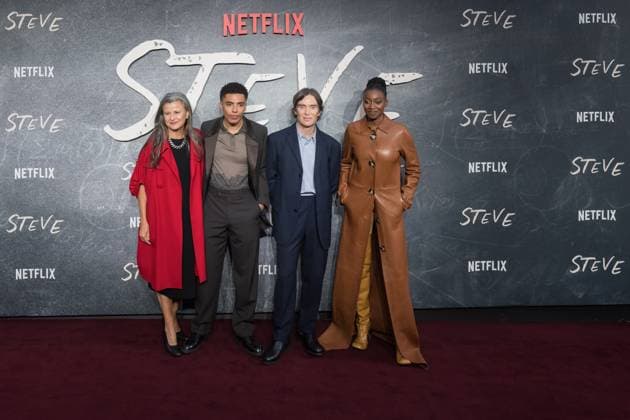 Steve UK Premiere in London LONDON, UNITED KINGDOM - SEPETEMBER 16: Tracey Ullman, Jay Lycurgo, Cillian Murphy and Simbi Ajikawo aka Little Simz attend the UK premiere of Steve at Curzon Mayfair in London, United Kingdom on September 16, 2025. Wiktor Szymanowicz Anadolu London United Kingdom. Editorial use only. Please get in touch for any other usage.  Copyright: x2025xAnadoluxWiktorxSzymanowiczx