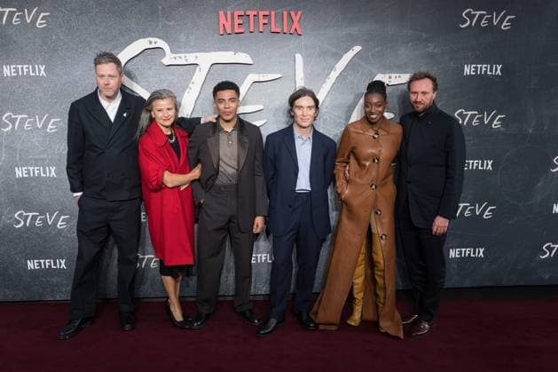 Steve UK Premiere in London LONDON, UNITED KINGDOM - SEPETEMBER 16: Max Porter, Tracey Ullman, Jay Lycurgo, Cillian Murphy, Simbi Ajikawo and Tim Mielants attend the UK premiere of Steve at Curzon Mayfair in London, United Kingdom on September 16, 2025. Wiktor Szymanowicz Anadolu London United Kingdom. Editorial use only. Please get in touch for any other usage.  Copyright: x2025xAnadoluxWiktorxSzymanowiczx