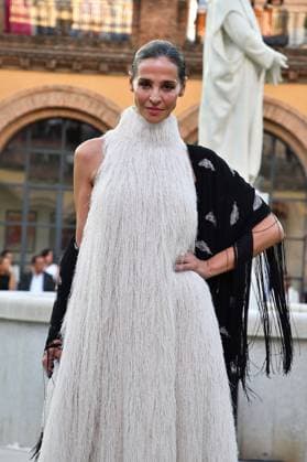 Mercedes-Benz Fashion Week de Madrid - Maison Mesa in Spain - 16 Sep 2025 A model walks the runway wearing a design by Maison Mesa during Mercedes-Benz Fashion Week de Madrid in IFERMA. Madrid Spain Copyright: xAtilanoxGarciax xSOPAxImagesx FOTO48091