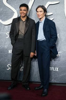Steve UK Premiere - Arrivals Jay Lycurgo and Cillian Murphy attend the Steve UK Premiere at the Curzon Mayfair., Credit:Lounis Tiar Avalon United Kingdom, London, Curzon, Mayfair  Copyright: xLounisxTiarx xAvalonx 1037922814