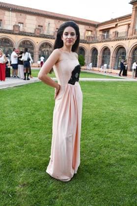 Mercedes-Benz Fashion Week de Madrid - Maison Mesa in Spain - 16 Sep 2025 Blanca Paloma wears a design by Maison Mesa during Mercedes-Benz Fashion Week de Madrid in IFERMA. Madrid Spain Copyright: xAtilanoxGarciax xSOPAxImagesx FOTO48152