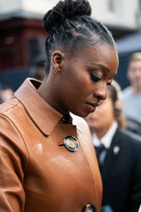 Steve UK Premiere in London - 16 Sep 2025 Little Simz attends the Steve UK Premiere at the Curzon Mayfair. London United Kingdom Copyright: xLounisxTiarx xSOPAxImagesx _DSC3579