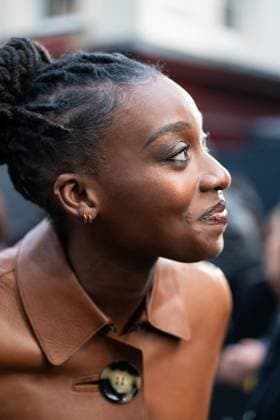 Steve UK Premiere in London - 16 Sep 2025 Little Simz attends the Steve UK Premiere at the Curzon Mayfair. London United Kingdom Copyright: xLounisxTiarx xSOPAxImagesx _DSC3586