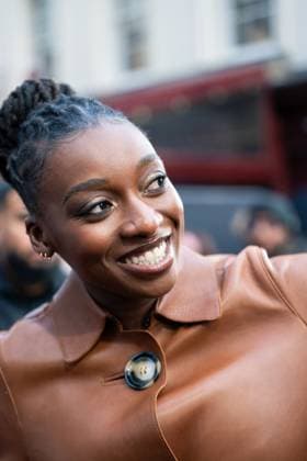 Steve UK Premiere in London - 16 Sep 2025 Little Simz attends the Steve UK Premiere at the Curzon Mayfair. London United Kingdom Copyright: xLounisxTiarx xSOPAxImagesx _DSC3588