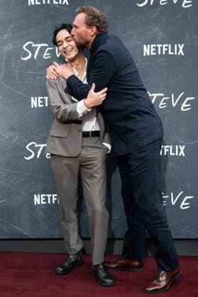 Steve UK Premiere in London - 16 Sep 2025 Tom Moya and Tim Mielants attend the Steve UK Premiere at the Curzon Mayfair. London United Kingdom Copyright: xLounisxTiarx xSOPAxImagesx _DSC3728