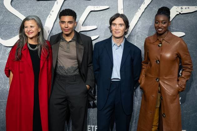 Steve UK Premiere in London - 16 Sep 2025 Tracey Ullman, Jay Lycurgo, Cillian Murphy and Little Simz attend the Steve UK Premiere at the Curzon Mayfair. London United Kingdom Copyright: xLounisxTiarx xSOPAxImagesx _DSC4242