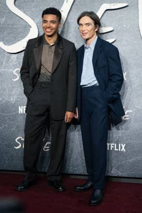 Steve UK Premiere in London - 16 Sep 2025 Jay Lycurgo and Cillian Murphy attend the Steve UK Premiere at the Curzon Mayfair. London United Kingdom Copyright: xLounisxTiarx xSOPAxImagesx _DSC4294