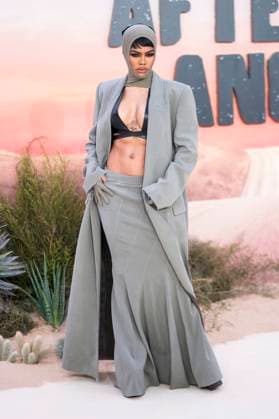 Teyana Taylor at the premiere of the movie One Battle After Another at Odeon Luxe Leicester Square London, 16 09 2025 Foto:xJ.xEdwardsx xFuturexImagex one_battle_5924