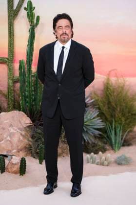 Benicio del Toro at the premiere of the movie One Battle After Another at the Odeon Luxe Leicester Square London, 16 09 2025 Foto:xJ.xEdwardsx xFuturexImagex one_battle_5937