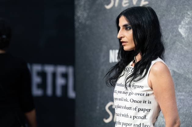 September 16, 2025, London, United Kingdom: Nassia Matsa attends the Steve UK Premiere at the Curzon Mayfair. London United Kingdom - ZUMAs197 20250916_aaa_s197_521 Copyright: xLounisxTiarx