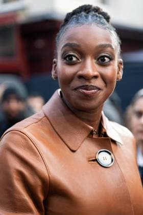 September 16, 2025, London, United Kingdom: Little Simz attends the Steve UK Premiere at the Curzon Mayfair. London United Kingdom - ZUMAs197 20250916_aaa_s197_531 Copyright: xLounisxTiarx