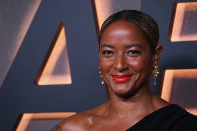 Black Rabbit Limited Series Premiere - NYC Amaka Okafor attends the Netflix Black Rabbit Limited Series Premiere in New York, NY on September 16, 2025. Photo by Charles Guerin ABACAPRESS.COM New York City NY United States  Copyright: xGuerinxCharles ABACAx
