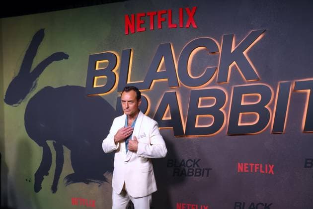 Black Rabbit Limited Series Premiere - NYC Jude Law attends the Netflix Black Rabbit Limited Series Premiere in New York, NY on September 16, 2025. Photo by Charles Guerin ABACAPRESS.COM New York City NY United States  Copyright: xGuerinxCharles ABACAx