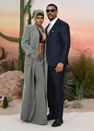Teyana Taylor and Aaron Pierre attends One Battle After Another London Premiere at the Odeon Luxe Leicester Square, England. UK. Tuesday 16th September 2025 Copyright: xJamesxWarrenx adyv1230