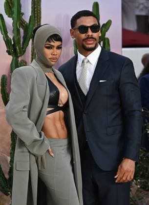 Teyana Taylor and Aaron Pierre attends One Battle After Another London Premiere at the Odeon Luxe Leicester Square, England. UK. Tuesday 16th September 2025 Copyright: xJamesxWarrenx adyv1231