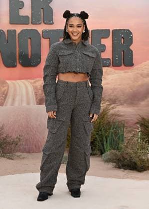 Yinka Bokinni attends One Battle After Another London Premiere at the Odeon Luxe Leicester Square, England. UK. Tuesday 16th September 2025 Copyright: xJamesxWarrenx adyv1291