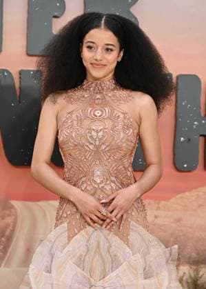 Chase Infiniti attends One Battle After Another London Premiere at the Odeon Luxe Leicester Square, England. UK. Tuesday 16th September 2025 Copyright: xJamesxWarrenx adyv1239