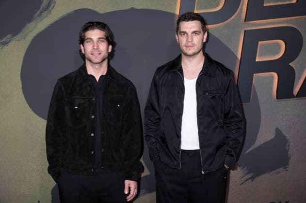 David Bernon and Zac Frognowski at the premiere of the Netflix miniseries Black Rabbit at the SVA Theater New York, 16 09 2025 Foto:xB.xHinex xFuturexImagex rabbit_5918