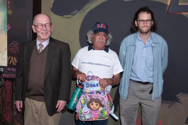 Bob Terry, David Roffe and Noah Rinsky at the premiere of the Netflix miniseries Black Rabbit at SVA Theater New York, 16 09 2025 Foto:xB.xHinex xFuturexImagex rabbit_5925