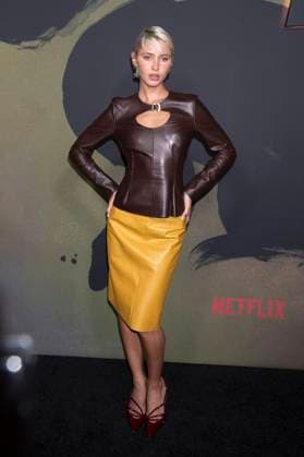 Iris Law at the premiere of the Netflix miniseries Black Rabbit at the SVA Theater New York, 16 09 2025 Foto:xB.xHinex xFuturexImagex rabbit_5938