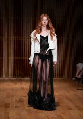 Frederick Anderson Spring 2026 Collection Frederick Anderson Spring 2026 Collection, held at 450 West 37th Street in New York City, Tuesday, September 16, 2025., Credit:Jennifer Graylock-Graylock.com Avalon United States, New York, New York, 450 West 37th Street  Copyright: xJenniferxGraylock-Graylock.comx xAvalonx 1037982454