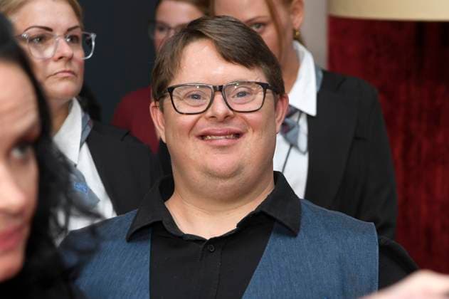 Nico Randel at the premiere of the movie Ganzer halber Bruder at the Astor Grand Cinema Hannover, 16 09 2025 Foto:xC.xNiehausx xFuturexImagex bruder_hannover_5915
