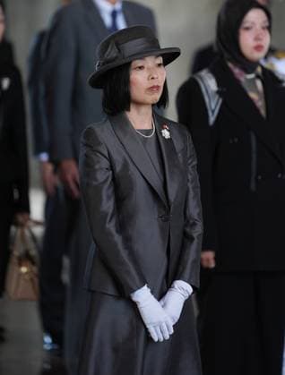 Princess Akiko of Mikasa visits Anitkabir in Ankara ANKARA, TURKIYE - SEPTEMBER 17: Princess Akiko of Mikasa visits Anitkabir, mausoleum of Turkish Republic s Founder Mustafa Kemal Ataturk, in Ankara, Turkiye on September 17, 2025. Evrim Aydin Anadolu Ankara Turkey. Editorial use only. Please get in touch for any other usage.  Copyright: x2025xAnadoluxEvrimxAydinx