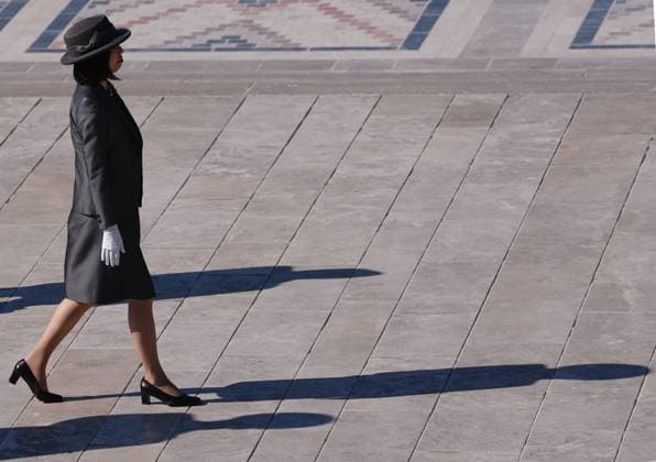 Japanese Princess Akiko of Mikasa visits Anitkabir ANKARA, TURKIYE - SEPTEMBER 17: Japanese Princess Akiko of Mikasa visits Anitkabir, the mausoleum of Turkish Republic s Founder Mustafa Kemal Ataturk, in Ankara, Turkiye on September 17, 2025. Evrim Aydin Anadolu Ankara Turkey. Editorial use only. Please get in touch for any other usage.  Copyright: x2025xAnadoluxEvrimxAydinx