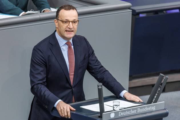24. Plenarsitzung im Deutschen Bundestag Jens Spahn (CDU CSU) bei der 24. Plenarsitzung im Deutschen Bundestag am 17.09.25 in Berlin. Berlin Berlin Deutschland Bundestag *** 24 Plenary session in the German Bundestag Jens Spahn CDU CSU at the 24 Plenary session in the German Bundestag on 17 09 25 in Berlin Berlin Berlin Germany Bundestag