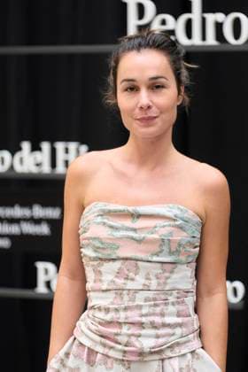 September 17, 2025, Madrid, Madrid, Spain: Nadia de Santiago attends La Gran Metropoli Pedro del Hierro s new collection at Palacio de Cibeles on September 17, 2025 in Madrid, Spain Madrid Spain - ZUMAg15_ 20250917_zaf_g15_010 Copyright: xJackxAbuinx