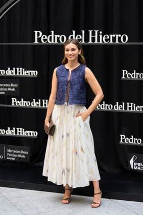 September 17, 2025, Madrid, Madrid, Spain: Norma Ruiz attends La Gran Metropoli Pedro del Hierro s new collection at Palacio de Cibeles on September 17, 2025 in Madrid, Spain Madrid Spain - ZUMAg15_ 20250917_zaf_g15_021 Copyright: xJackxAbuinx