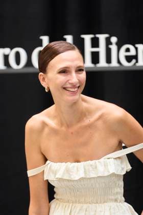 September 17, 2025, Madrid, Madrid, Spain: Maite de la Iglesia attends La Gran Metropoli Pedro del Hierro s new collection at Palacio de Cibeles on September 17, 2025 in Madrid, Spain Madrid Spain - ZUMAg15_ 20250917_zaf_g15_048 Copyright: xJackxAbuinx
