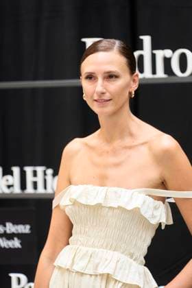 September 17, 2025, Madrid, Madrid, Spain: Maite de la Iglesia attends La Gran Metropoli Pedro del Hierro s new collection at Palacio de Cibeles on September 17, 2025 in Madrid, Spain Madrid Spain - ZUMAg15_ 20250917_zaf_g15_049 Copyright: xJackxAbuinx
