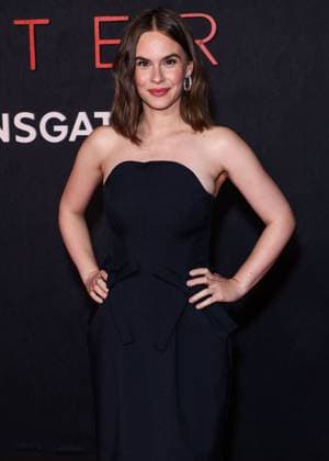 World Premiere Of Lionsgate s The Strangers - Chapter 2 American actress Ema Horvath arrives at the World Premiere Of Lionsgate s The Strangers - Chapter 2 held at AMC Century City 15 at Westfield Century City in Century City, Los Angeles, California, United States. AMC Century City 15 at Westfield Century City, Century City, Los Angeles, California, USA California United States  Copyright: xImagexPressxAgencyx originalFilename: collin-worldpre250917_npv5M.jpg