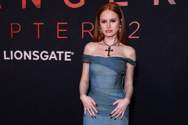 World Premiere Of Lionsgate s The Strangers - Chapter 2 American and South African actress and social media personality Madelaine Petsch arrives at the World Premiere Of Lionsgate s The Strangers - Chapter 2 held at AMC Century City 15 at Westfield Century City in Century City, Los Angeles, California, United States. AMC Century City 15 at Westfield Century City, Century City, Los Angeles, California, USA California United States  Copyright: xImagexPressxAgencyx originalFilename: collin-worldpre250917_npa2S.jpg