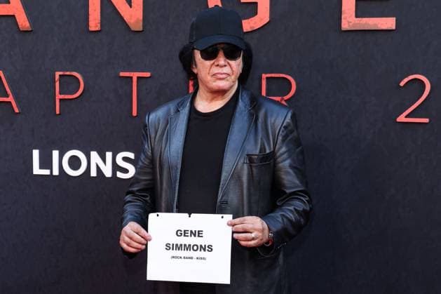 World Premiere Of Lionsgate s The Strangers - Chapter 2 Israeli-American musician, entrepreneur, and philanthropist Gene Simmons of hard rock band KISS arrives at the World Premiere Of Lionsgate s The Strangers - Chapter 2 held at AMC Century City 15 at Westfield Century City in Century City, Los Angeles, California, United States. AMC Century City 15 at Westfield Century City, Century City, Los Angeles, California, USA California United States  Copyright: xImagexPressxAgencyx originalFilename: collin-worldpre250917_npqVk.jpg