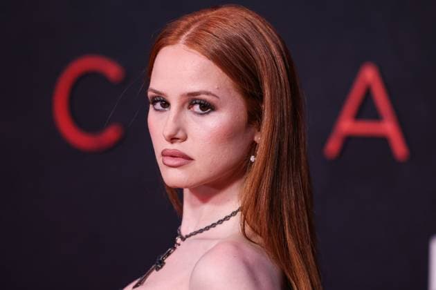 World Premiere Of Lionsgate s The Strangers - Chapter 2 American and South African actress and social media personality Madelaine Petsch arrives at the World Premiere Of Lionsgate s The Strangers - Chapter 2 held at AMC Century City 15 at Westfield Century City in Century City, Los Angeles, California, United States. AMC Century City 15 at Westfield Century City, Century City, Los Angeles, California, USA California United States  Copyright: xImagexPressxAgencyx originalFilename: collin-worldpre250917_npNH6.jpg