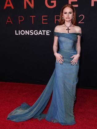 World Premiere Of Lionsgate s The Strangers - Chapter 2 American and South African actress and social media personality Madelaine Petsch arrives at the World Premiere Of Lionsgate s The Strangers - Chapter 2 held at AMC Century City 15 at Westfield Century City in Century City, Los Angeles, California, United States. AMC Century City 15 at Westfield Century City, Century City, Los Angeles, California, USA California United States  Copyright: xImagexPressxAgencyx originalFilename: collin-worldpre250917_npZnT.jpg