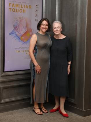 Rome, Italy: Rome, Quattro Fontane cinema, premiere of the film Familiar touch . Pictured: Sarah Friedland, Kathleen Chalfant Rome Italy  - ZUMAp169 20250917_zea_p169_307 Copyright: xMarcoxProvvisionatox