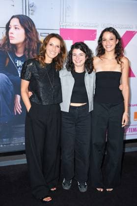 TKT Premiere Lanna de Palmaert, Lisa Du Pre and Solange Cicurel attending the TKT Premiere at the Pathe Palace cinema in Paris, France on September 17, 2025. Photo by Aurore Marechal ABACAPRESS.COM Paris France  Copyright: xMarechalxAurore ABACAx
